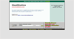 Desktop Screenshot of healthotics.com